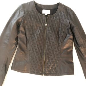 Hinge Leather Jacket